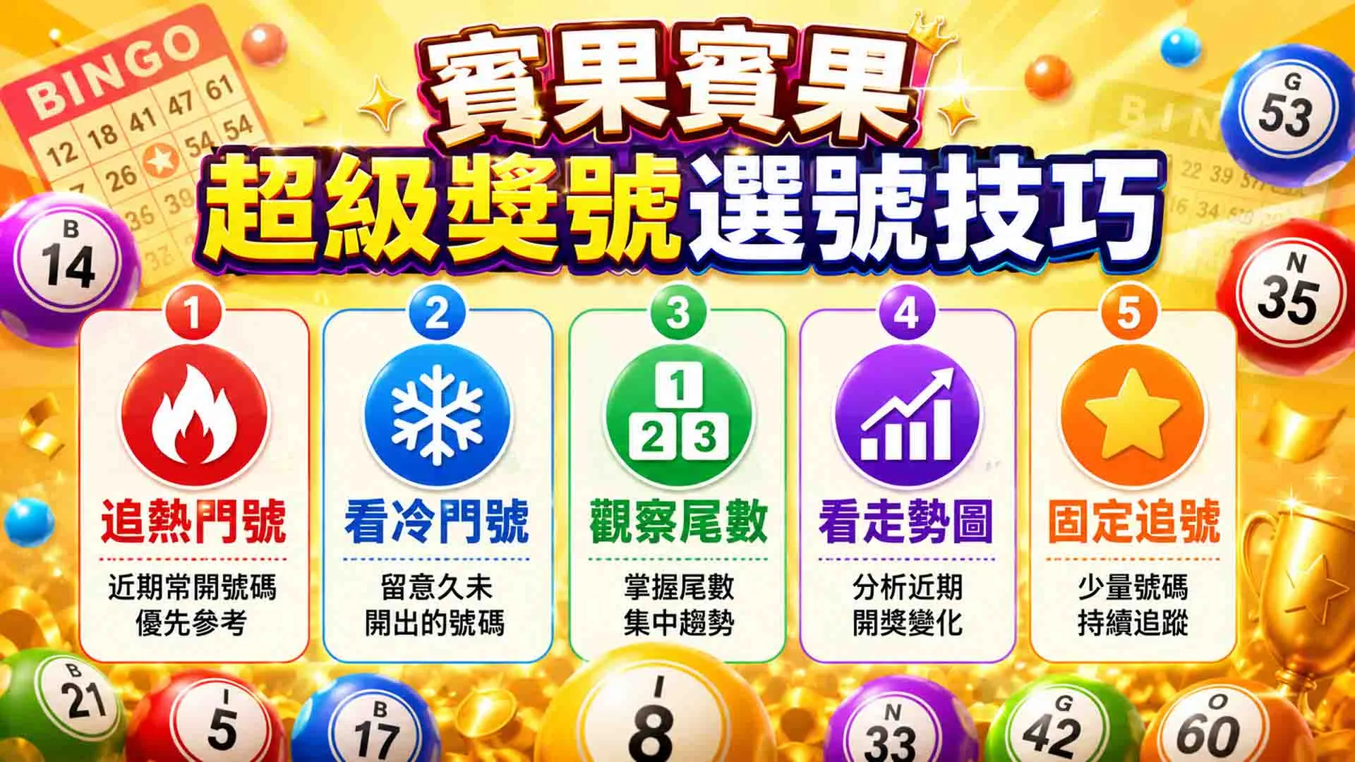 賓果賓果超級獎號分析